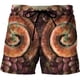 thumbnail image 3 of Pantalones cortos con estampado 3D de salchichas a la parrilla y comida gourmet para hombre y mujer, 3 of 5