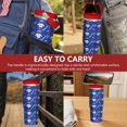 thumbnail image 7 of Christmas 30oz Handheld Travel Tumbler with Handle – Double Wall Stainless Steel Insulated Cup, Flip Straw Lid, Leak-Proof & BPA-Free for Hot and Cold Drinks – Durable Coffee & Juice Mug Black, 7 of 7