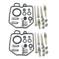 thumbnail image 1 of compatible Hawk 400 CB400T CB400 N 1980-81 Carburetor Repair Rebuild Kit 2 Sets Edition, 1 of 5
