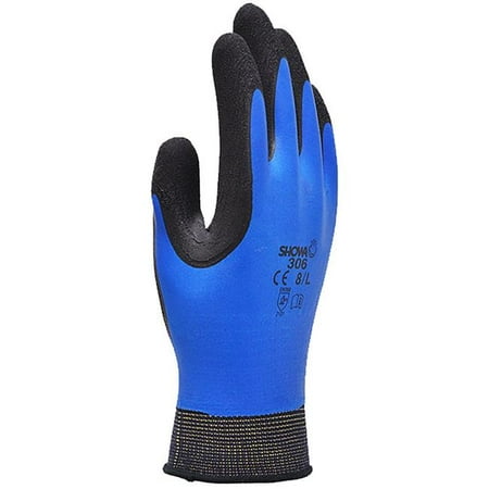 Showa Best Glove 445750623 Foam Latex Coated Breathable Knit Glove, (Best Latex Gloves For Mechanics)