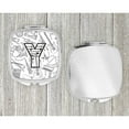 thumbnail image 4 of Letter Y Musical Note Letters Compact Mirror, 4 of 4