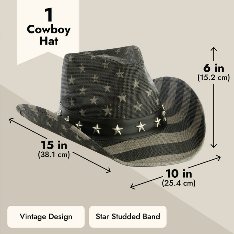 Cowboy hat style chart sale