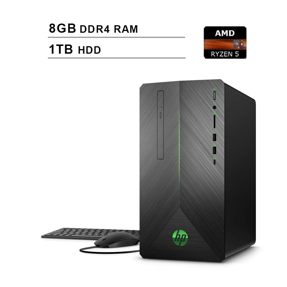 2020 HP Pavilion Gaming Desktop (AMD Quad-Core Ryzen 5 ...