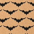 thumbnail image 2 of Simply Daisy Bat Colony Pale Gold Halloween Chenille Area Rug, 18" x 30", 2 of 5