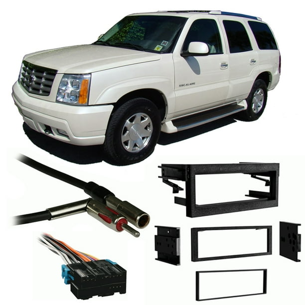 Fits Cadillac Escalade 9902 Single DIN Stereo Harness Radio Install
