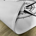 thumbnail image 5 of Ambesonne Compass Place Mats Set of 4, Navigation Tech Travel, Standard Size, Black White, 5 of 6