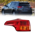thumbnail image 2 of Driver Side Tail Light Replacement For Toyota RAV4 2013-2015 – Left Outer Brake Light, Amber Lens, Part #8155142161 2 of 11