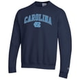 thumbnail image 2 of Men's-Champion  Navy North Carolina Tar Heels Arch Over Logo Pullover Sweatshirt, 2 of 3