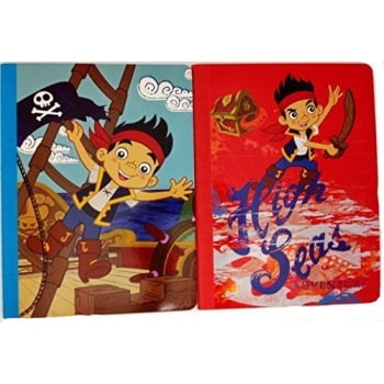 jake and the never land pirates composition notebook set - (pack of 2) by jake & the neverland