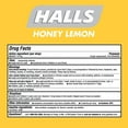Halls Sugar Free Cough Drops Honey Lemon 180 Count