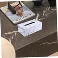 thumbnail image 5 of Caja Porta pañuelos de papel Porta pañuelos cuadrado Porta pañuelos de cuero Porta pañuelos veteado Servilletero veteado, 5 of 5