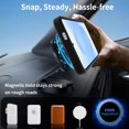 thumbnail image 2 of Dteck Magnetic Case for Samsung Galaxy S25 / Galaxy S24,Shockproof TPU+PC Anti-Slip Compatible with Mag Safe Case Adjustable Kickstand Frosted Translucent Matte Phone Cover,Black, 2 of 6