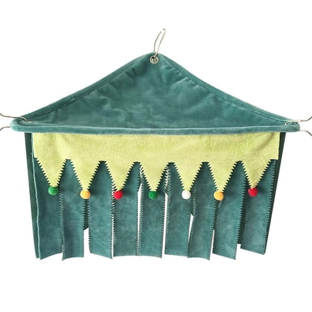 Rest Hanging For Small Pets Corner Hammock Hedgehog Cage Guinea Pig Hideout Rat Nest Rabbit Hiding Tent Hamster House GREEN