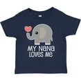thumbnail image 3 of Inktastic Nana Loves Me Gift For Grandkids Boys or Girls Toddler T-Shirt, 3 of 5