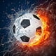 thumbnail image 1 of Diamante pintura taladro fútbol agua y fuego Kits completo redondo hogar pared decoración FLhrweasw Nuevo, 1 of 9