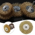 thumbnail image 4 of Flat Crimped Stainless Steel Wire Wheel Brush For Angle Grinder, 4 of 9
