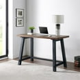 thumbnail image 3 of Alaterre Furniture Adam 48 Inch Wide Solid Wood Desk with Black Legs, 3 of 8