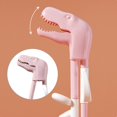 thumbnail image 2 of Dinosaur Training Chopsticks,2pcs Chopsticks For Kids ,Reusable Chopsticks Learning Chopstick Helper,Pink+Pink, 2 of 5