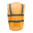 thumbnail image 5 of Yoko- Chaleco reflectante Modelo Premium unisex (Naranja butano), 5 of 5
