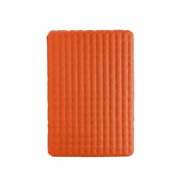 Abbraccia Colchón inflable de poliuretano, 12cm de grosor, cama de aire doble para camping, esterilla exterior multicolor