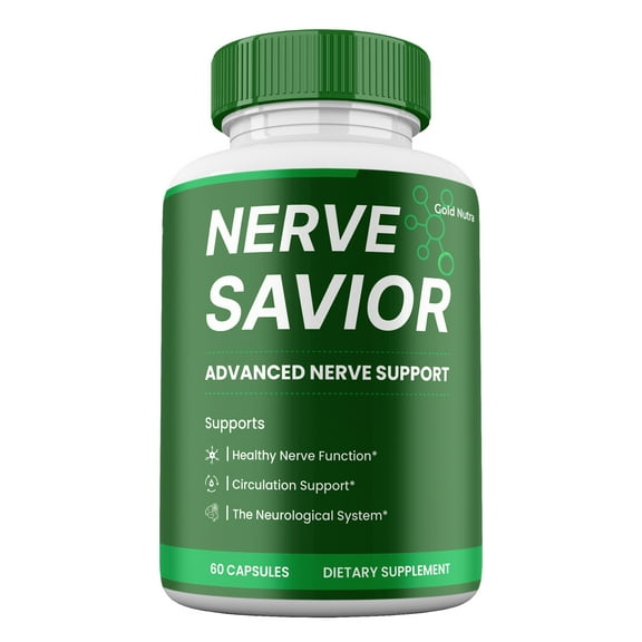 (1 Pack) Nerve Savior Capsules, NerveSavior Supplement for Nerve Health, Advanced Maximum Strength Pills Cognitive and Brain 
