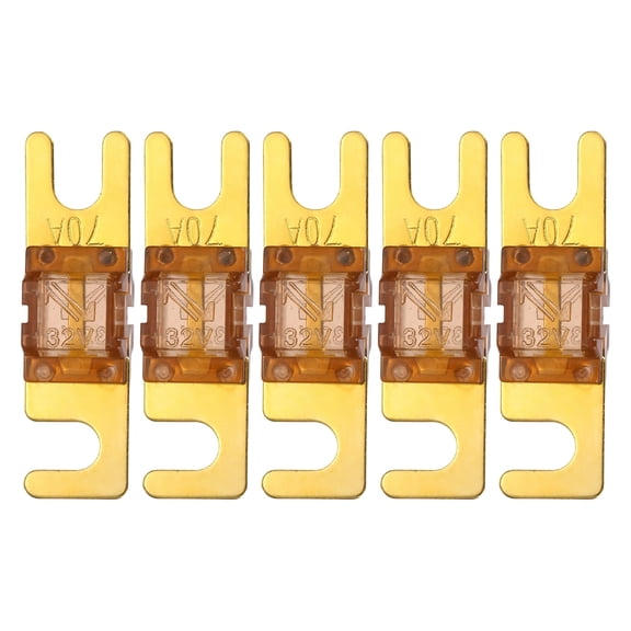 5 Pcs 120 A 32 V Mini ANL Fuse Replacement Electrical Protection Electronics Blade Fuse for Automotive Marine Audio Video System