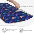 thumbnail image 3 of Kdxio Jellyfish colorful Pattern Pillowcase with Envelope Closure,20" x 36" Pillow Cases,Gifts for Men or Women-No pillow, 3 of 5