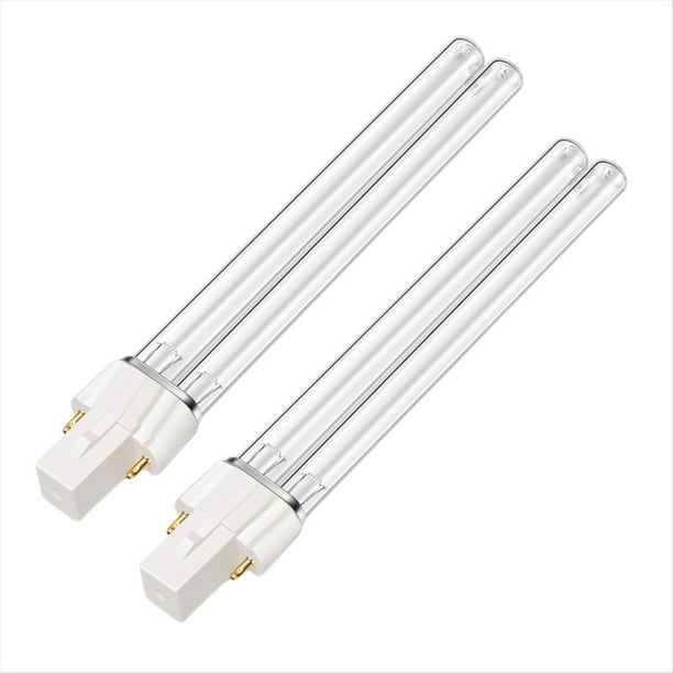 Paquete de 2 Bombillas de Repuesto UV-C de 13 W para Filtro Biológico Presurizado de Estanque (1580 GPH/1840 GPH/2630 GPH), de Filtración para Estanque.