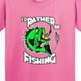 thumbnail image 4 of Inktastic I'd Rather Be Fishing Youth T-Shirt, 4 of 5
