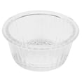 thumbnail image 4 of G.E.T. Shatterproof Plastic Fluted Ramekin Condiment Cup, 2 Ounce, Clear (Set of 12), 4 of 7