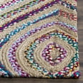 thumbnail image 3 of SAFAVIEH Cape Cod Gertrude Geometric Area Rug, Natural/Multi, 5' x 8', 3 of 8