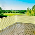 thumbnail image 6 of FDGIU Sun Shade Outdoor Sunny Shade Cloth, Pergola, And Backyard Patio Sunshade With Protection, Heat Material, Reinforced Grommets(Yellow) Outdoor Sun Awning, 6 of 6
