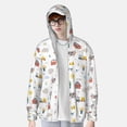 thumbnail image 2 of KLL Veste à Capuche Extérieure Protection Solaire UPF 50+ pour Hommes et Femmes Manches Longues Pêche Randonnée Performance - Grande Taille, 2 of 7