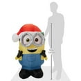 thumbnail image 3 of Gemmy Christmas Inflatable Minion Bob, 3.5 Feet, 3 of 3