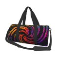 thumbnail image 1 of Balery A Bright Abstract Bolsa de Gimnasio para Mujeres y Hombres, Bolsa de Viaje Impermeable, Bolsa de Fin de Semana con Compartimento para Zapatos y Bolsillo Húmedo, 1 of 6