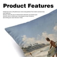 thumbnail image 2 of Surfing in Summer Inserts in Sizes 16x16, 18x18, and 20x20 Inches with Unique Patterns - Set of 2 for Bed Pillows,and Chair Pillow Covers - Great for Various Occasions!, 2 of 6
