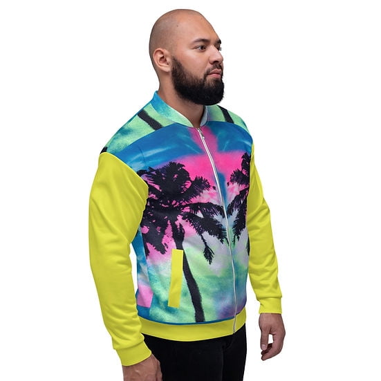 Miami vice bomber jacket sales