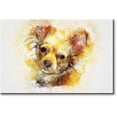 thumbnail image 2 of Yellow Orange Dog Picture on Stretched Canvas, Wall Art D?cor, Ready to Hang, 2 of 4