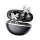 thumbnail image 5 of Auriculares abiertos con estuche de carga, auriculares deportivos con ganchos para las orejas extraíbles para ciclismo, ejercicio, trabajo y uso diari Negro, 5 of 9