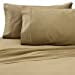thumbnail image 2 of Linen Store 26-30 inches Extra Fit Deep Pocket Hotel Finish Adjustable Room 1-Piece- Fitted- Sheet Both Pattern Solid/Stripe 500 Thread Count 100% Pima Cotton (King, Solid, Taupe)., 2 of 2