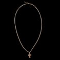 thumbnail image 4 of Niñas mujer cruz de cristal crucifijo colgante colr cadena encanto religioso regalo Oro Sunnimix Cruz crucifijo collar, 4 of 8