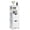 White, variant on WoofPaw Slim Bathroom Storage Cabinet, Freestanding Wooden Storage Cabinet | with 2 Adjustable Drawers, Space-saving Narrow Floor Cabinet for Living Room Bathroom Entryway (White)