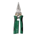 thumbnail image 1 of Pelacables, alicates de prueba eléctrica, electricista portátil de acero inoxidable, herramienta para cortar cables versátil, ahorro de trabajo, Verde, 1 of 8