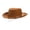 Brown, variant on Kids Felt Woody Cowboy Hat | Adjustable Wide‑Brim Western Hat, Costume Accessory for Themed Party & Dress‑Up Activities