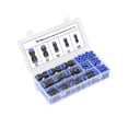 thumbnail image 3 of Sentmoon Pneumatic Connector Kit Push In Connectors Straight Combination Air Hose Fittings Accessories for 40 50 60 80 Pieces Industrial Air Line Sy s Quick Release Couplers Set, 3 of 8