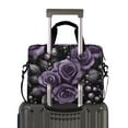 thumbnail image 2 of FORMRS 16" Laptop Bag Carrying Sleeve Case with Handle Travel Shoulder Briefcase, Purple Roses, 2 of 8
