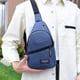 thumbnail image 5 of Fiudx Mochila Cruzada, Diseño Multicompartimento, Correa de Hombro Ajustable, Material Oxford Ligero, Bolsillo para Auriculares, Ideal para Viajes o Trabajo, Unisex, Tamaño 30 X 17 X 5 Cm, 5 of 7