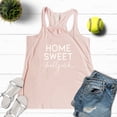 thumbnail image 2 of NanyCrafts' Home Sweet Ballpark Women's Racerback Tank Top, 2 of 2
