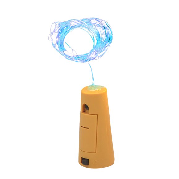 EGNMCR Bottle Stopper Lights Battery Operated Led Mini Battery Powered String Lights DIY Party Wedding Christmas Decoration Kinds Of Color To Choose Bottle stopper Lights