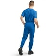 thumbnail image 4 of Tafford Active Stretch Men’s Jogger Scrub Set – Includes V-Neck Top and Drawstring Jogger Pant (Small, Royal), 4 of 6